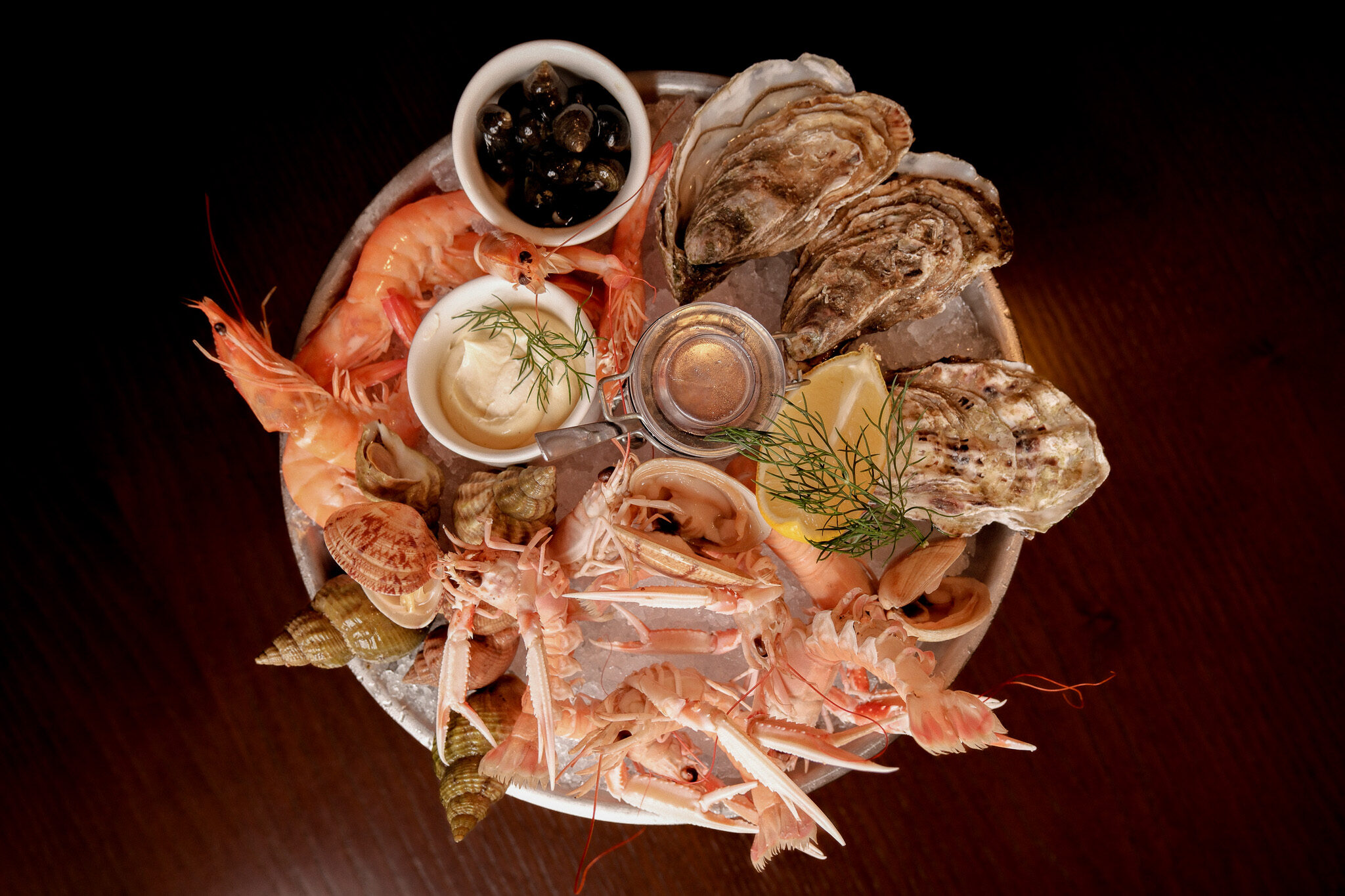 fruits de mer restaurant pension du moulin rotated